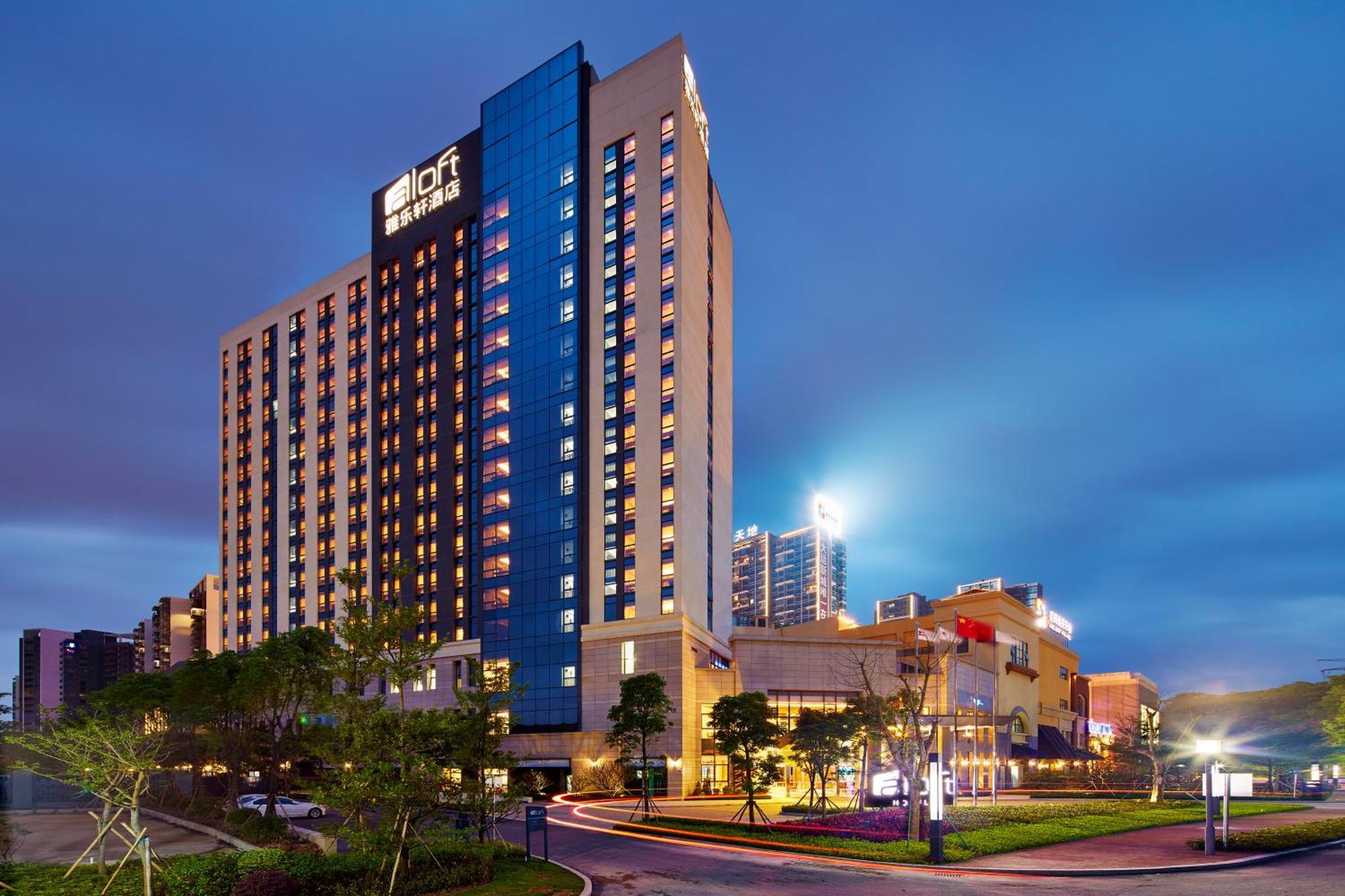 Отель Aloft Dynamic Town Шэньчжэнь Экстерьер фото