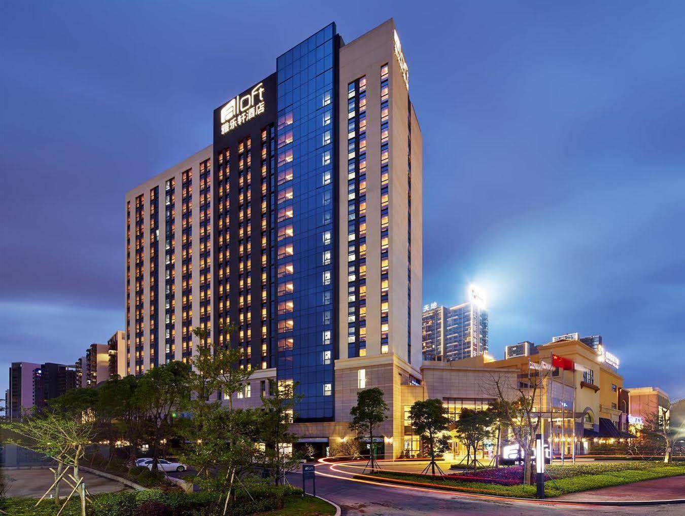 Отель Aloft Dynamic Town Шэньчжэнь Экстерьер фото